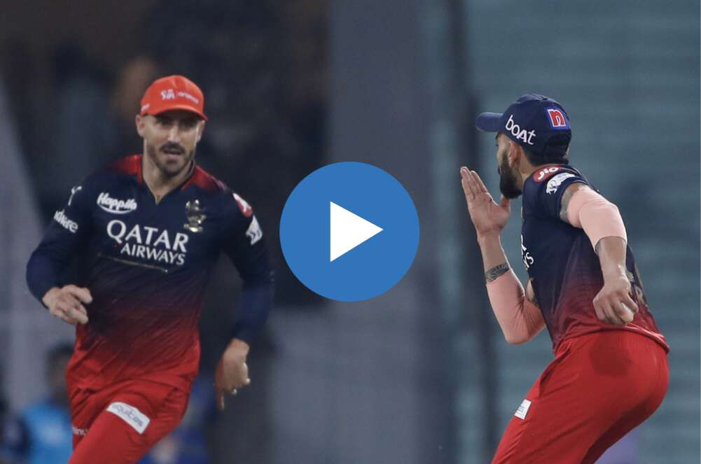 LSG vs RCB: Virat Kohli Mimics Gautam Gambhir's 'Finger-On-The-Lips' Gesture